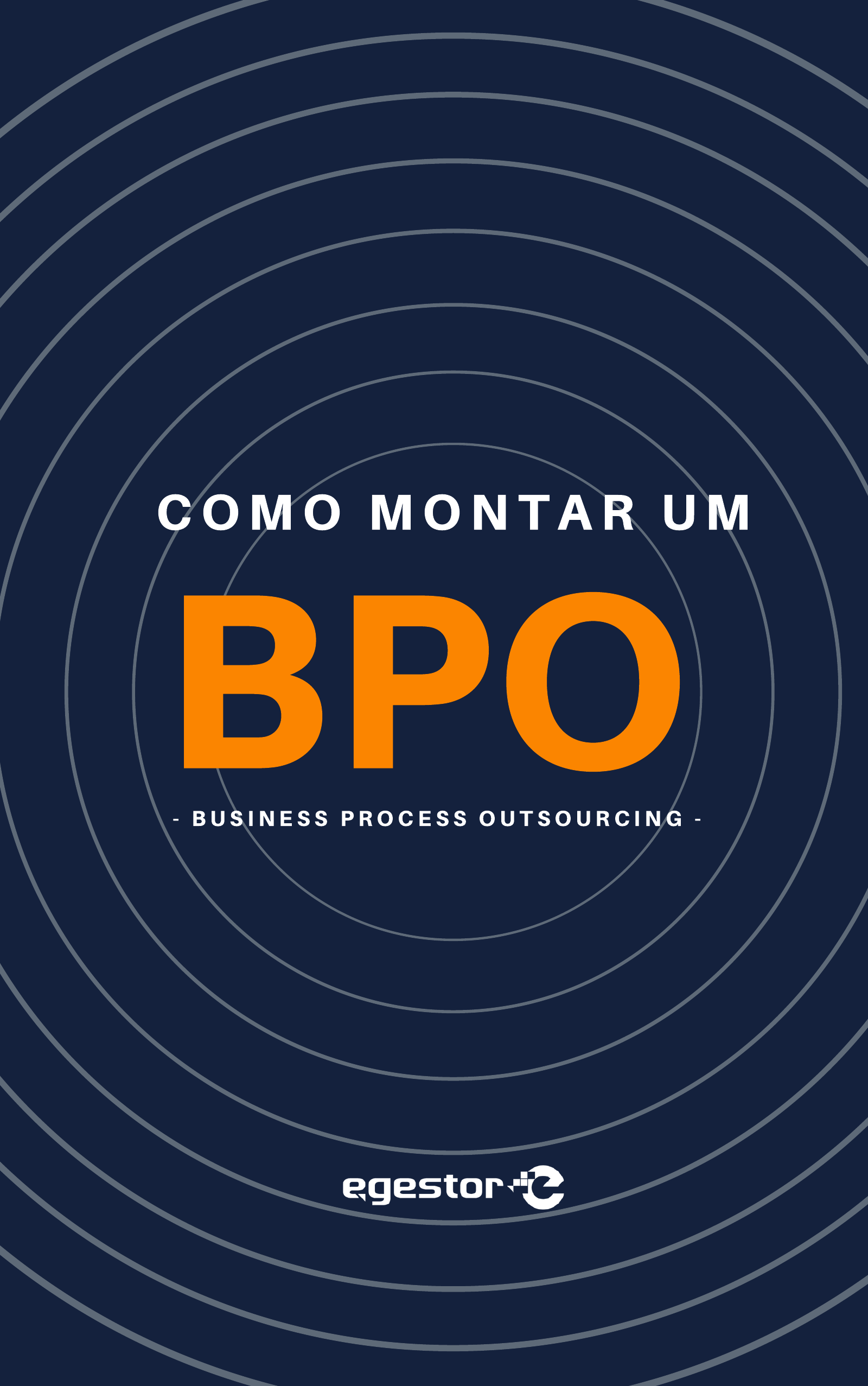 Capa do e-book Como montar um BPO, do eGestor