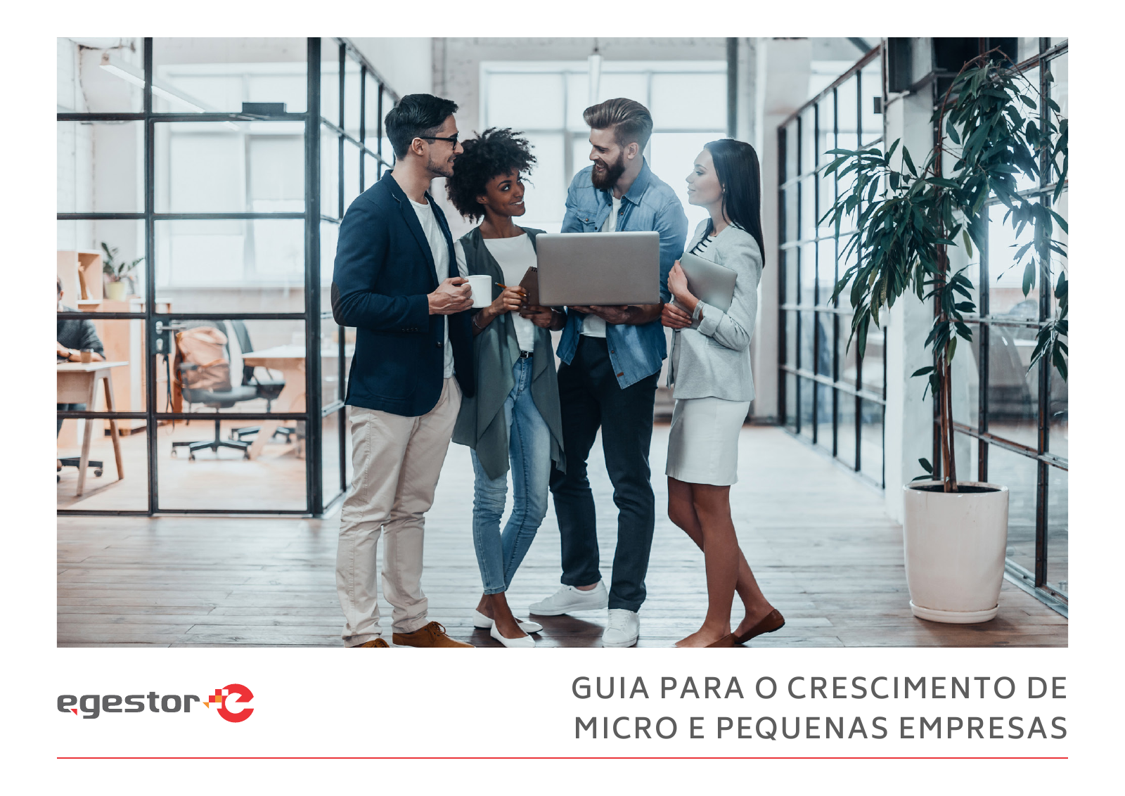 Capa do e-book Guia para o crescimento de micro e pequenas empresas, do eGestor