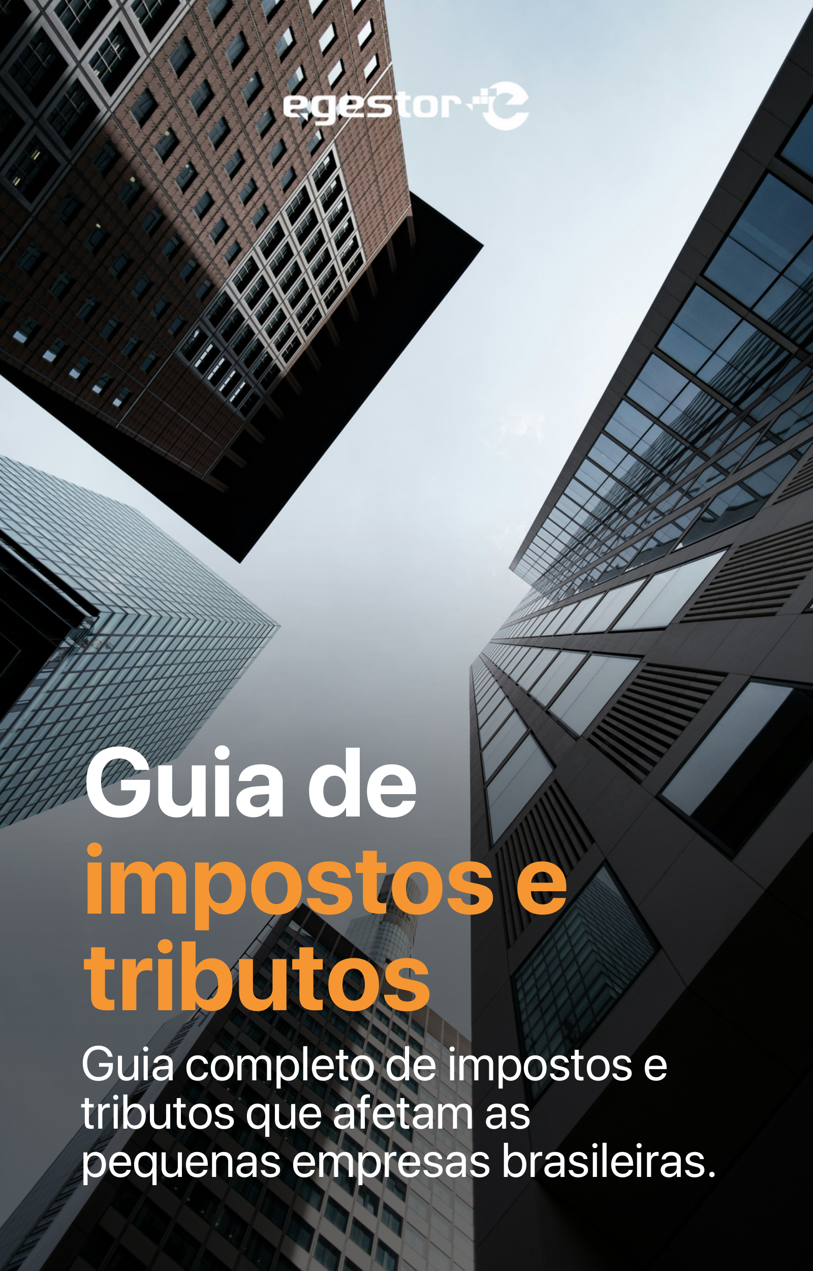 Capa do e-book Guia de impostos e tributos, do eGestor