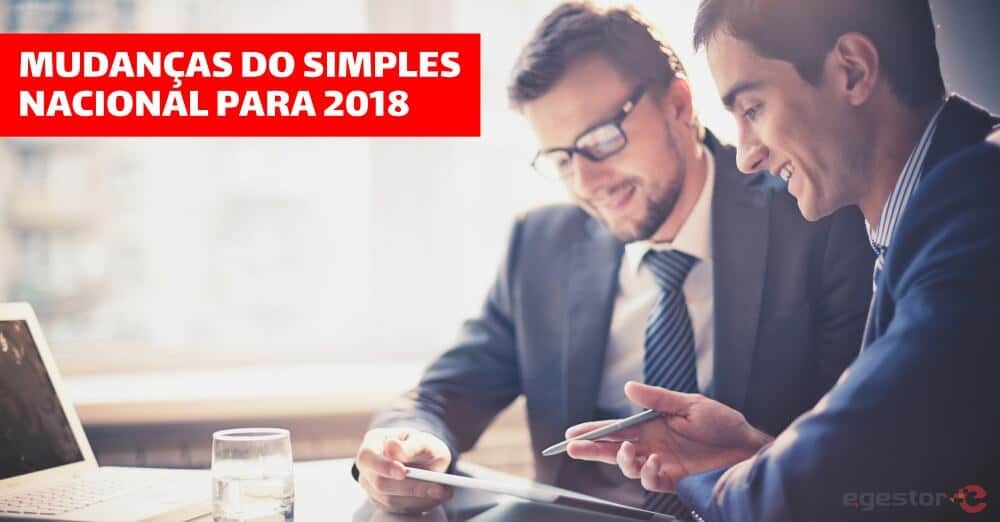 Mudanças do Simples Nacional para 2018
