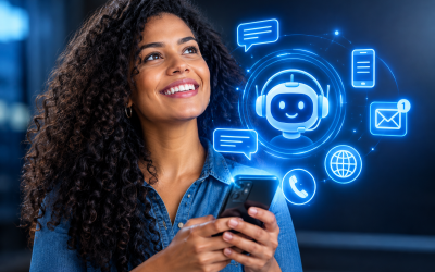 Como pequenas empresas podem usar IA para melhorar a comunicação com clientes e fornecedores