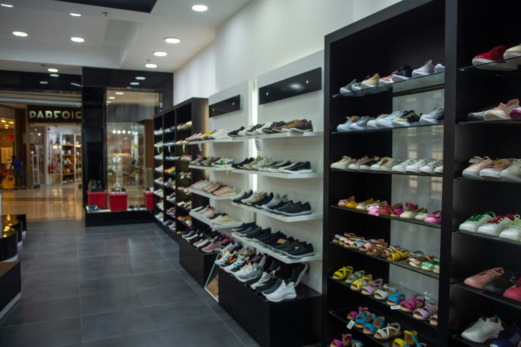 Loja de sapatos de sucesso, pois usa eGestor.